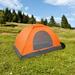 Zimtown Single Person Oxford Fabric Instant Tent Orange
