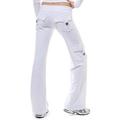 OKBOP Golf Pants Autumn Workout Out Leggings Stretch Waist Button Pocket Yoga Gym Loose Pants for Women