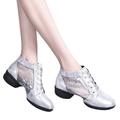 HSMQHJWE Sandals Women Wedge Sneaker Sandals For Women Ladies Casual Comfortable Dance Shoes For Womens Latin Dance Shoes Heeled Ballroom Salsa Tango Party Sequin Dance Shoes Womens Size 11 S