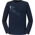 SCHÖFFEL Herren Rolli Longsleeve Hasliberg M, Größe 56 in Blau