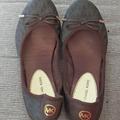 Michael Kors Shoes | Mk Michael Kors City Ballet Mk Signature Pvc Flats New In Box | Color: Brown | Size: 7.5