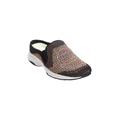 Wide Width Women's The Take Knit Eco Slip On Mule by Easy Spirit in Black Multi (Size 8 W)