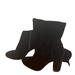 Michael Kors Shoes | Michael Kors Jamie Suede Over - The - Knee Block Heel Boot | Color: Black/Silver | Size: 8