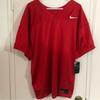 Nike Shirts | New Men Nike Ao4801-657 Elite Stock Mesh Football Practice Jersey Red Size Xl | Color: Red | Size: Xl