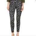Michael Kors Pants & Jumpsuits | Michael Kors New Women's Petite Floral Print Jeggings Leggings Ps Tedo | Color: Black/Green | Size: S