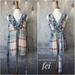 Anthropologie Tops | Anthropologie Fei Caricaturist Plaid Sleeveless Top, Size 4 | Color: Blue/Red | Size: 4
