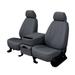 CalTrend Front Highback Buckets Faux Leather Seat Covers for 1984-2001 Jeep Cherokee - JP109-03LX Charcoal Insert and Trim