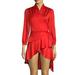 Anthropologie Dresses | Anthroplogie Few Moda Red Wrap Dress #Sexy | Color: Red | Size: S