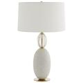 Arteriors- Minato Lamp- 28.5" Ivory Glass Stone