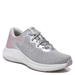 Ryka Flourish Sneaker - Womens 7 Grey Walking Medium