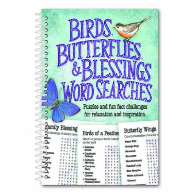 Birds, Butterflies, And Blessings Word Search