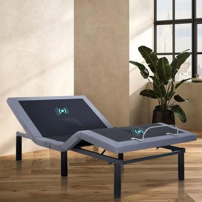 FlexiRest: Pain Relieving Adjustable Bed Frame, 3 Mode Massage with Timer, Zero Gravity Adjustable Bed Base, 3 Speed