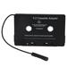 Cassette Adapter Tape Converter Built-in Microphone LED Indicator USB Charging Easy To Operate For Automobile For Car