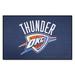 Blue 19 x 30 x 0.25 in Area Rug - FANMATS Oklahoma City Thunder All-Star Rug Nylon | 19 H x 30 W x 0.25 D in | Wayfair 37050