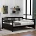 Red Barrel Studio® Munjeti Full/Double Platform Bed Wood in Brown | 34.1 H x 57.1 W x 78.3 D in | Wayfair C7209F411CE24270812F0D8480C1A4E6