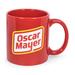 Latitude Run® Oscar Mayer Hot Dog Logo Ceramic Coffee Mug | Holds 16 Ounces Ceramic in Brown/Red | Wayfair E240DE34B8114EBEA2905B80BC99C93D