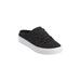 Women's The Charlotte Machine Washable Sneaker by Comfortview in Black (Size 9 M)