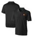 Men's Cutter & Buck Black Cincinnati Bengals Throwback Logo Forge Stretch Polo