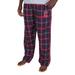 Men's Concepts Sport Navy Cleveland Guardians Ultimate Plaid Flannel Pajama Pants