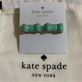 Kate Spade Jewelry | Kate Spade Moon River Double Bow Earrings | Color: Gold | Size: Os