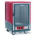 Metro C535-HFC-U 1/2 Height Insulated Mobile Heated Cabinet w/ (8) Pan Capacity, 120v, Red Insulation Armour, Wire Slides, Chrome