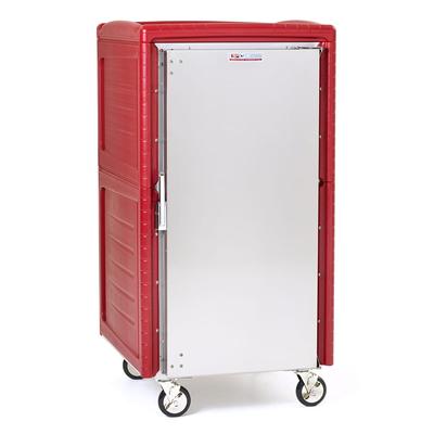 Metro C548N-SU C5 4 Series Insulated Food Carrier w/ 14 Pan Capacity, Red, 5/6 Height, Hot or Cold Use