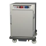 Metro C595-SFS-UPFC 1/2 Height Insulated Mobile Heated Cabinet w/ (8) Pan Capacity, 120v, Holding & Proofing, Stainless Steel