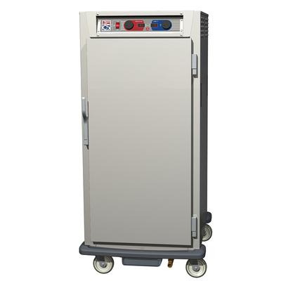 Metro C597-SFS-U 3/4 Height Insulated Mobile Heated Cabinet w/ (13) Pan Capacity, 120v, Stainless Steel, Solid Door