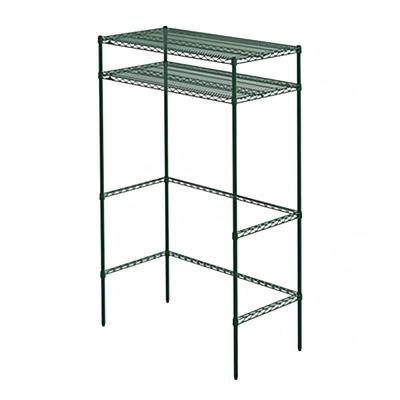 Metro CR742448DOCK 48" x 24" Docking Station Shelving Kit for Walk In Coolers/Freezers - Epoxy Coated, Green