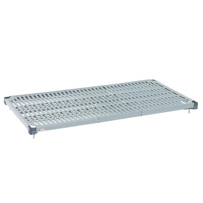 Metro MQ2148G MetroMax Q Polymer Louvered Shelf - 48"W x 21"D, Blue