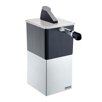 Server 67760 Single Countertop Dispenser w/ Pump, 1-1/2 Gallon Pouches, 1 oz. Stroke, Stainless, Silver