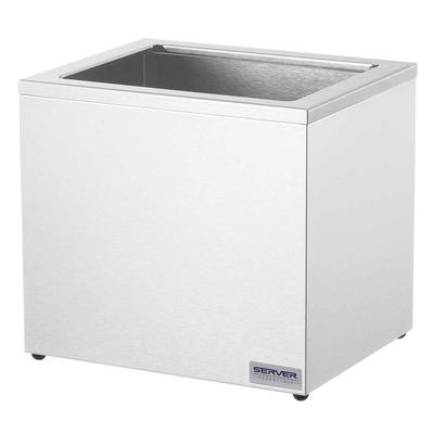 Server 82570 Non-Insulated Syrup Rail for 2 Fountain Jars, Stainless Steel