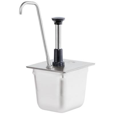 Server 83433 Condiment Syrup Pump Only w/ 1 oz/Stroke Capacity, Stainless, Stainless Steel