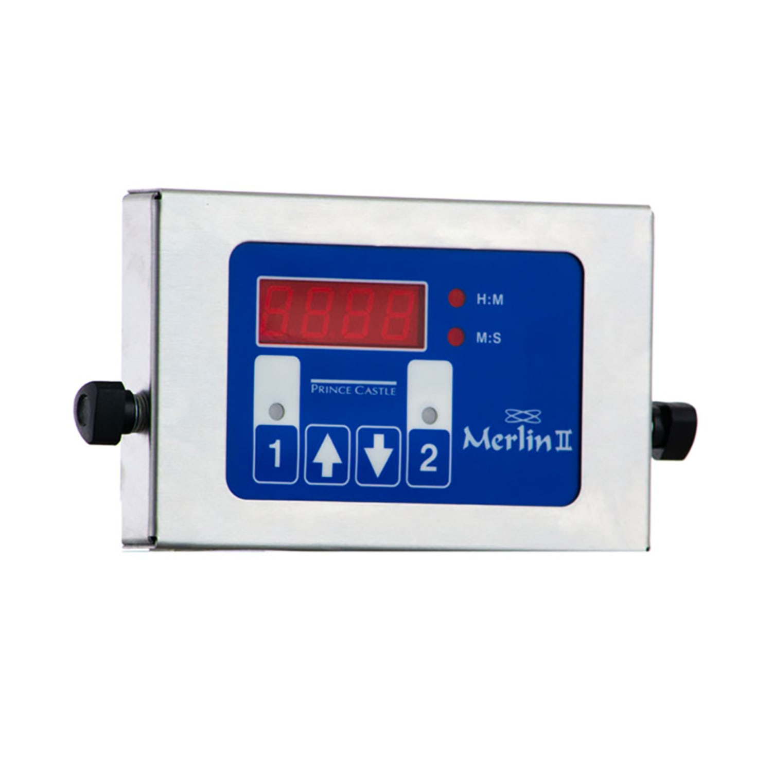 Prince Castle 740-T2HW 2 Channel Handwashing Timer w/ Single Display, 120v, 2 Tone Alarm, Mounting Brackets, Blue
