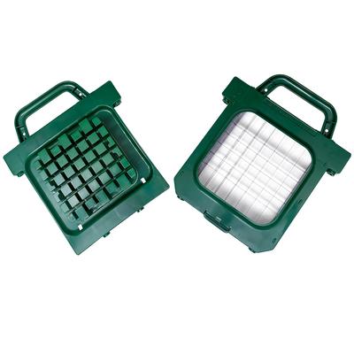 Prince Castle 980-000-32A 1" Square Lettuce Chop Blade Pusher Set for Saber King, Green