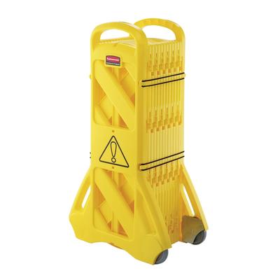 Rubbermaid FG9S1100 YEL Mobile Barrier - Yellow