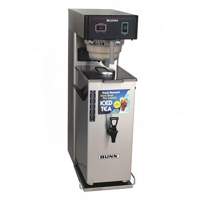 Bunn TB3Q Iced Commercial Tea Brewer w/ Portable Server, 3 Gallon, w/ TD4T Dispenser, Stainless Finish, Stainless Steel