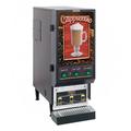 Bunn FMD-3 Fresh Mix Hot Powdered Drink Machine, 3 Hoppers, Cafe Display, 120v, Variable-Speed Motors, Silver