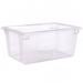 Carlisle 1062307 StorPlus 16 3/5 gal Food Storage Box - 26 x 18 x 12" Clear