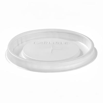 Carlisle 1110L30 10 oz Disposable Tumbler Lid - (1, 000/Case) Translucent, Polystyrene, Recyclable, Clear