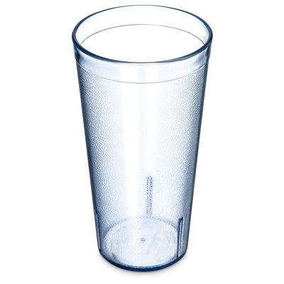 Carlisle 522054 20 oz Blue Textured Plastic Tumbler