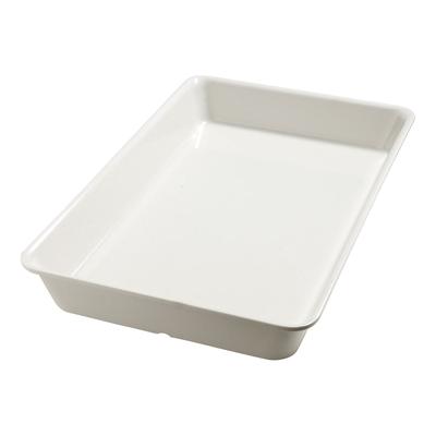 Carlisle 5552237 2 1/2"D Full Size Food Pan, Melamine, Balsamâ„¢ Series, White