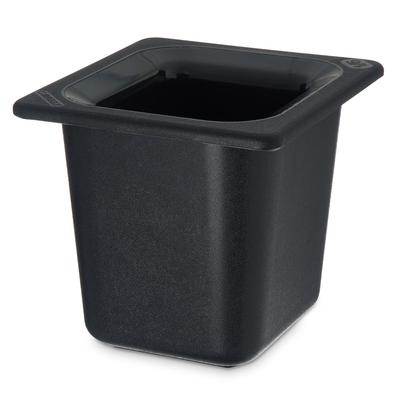 Carlisle CM110403 Coldmaster 1/6 Size Food Pan - 6"D, Black
