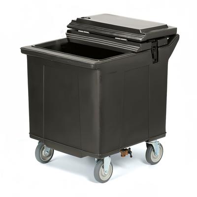 Carlisle IC225403 125 lb Cateraide Insulated Mobile Ice Caddy - Plastic, Black