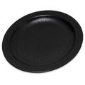 Carlisle PCD20603 6 1/2" Plastic Salad Plate, Black