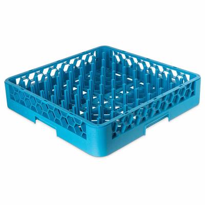 Carlisle RTP14 Full-Size Dishwasher Plate/Tray Peg Rack - Blue