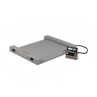Detecto RW-1000 Run-A-Weigh Portable Digital Run A Weigh Floor Scale w/ 1000 x 1/2 lb Capacity