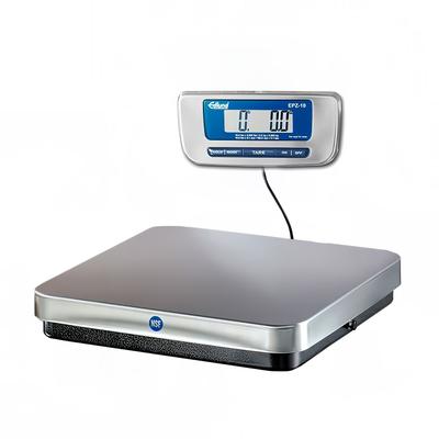 Edlund EPZ-10F 10 lb Digital Pizza Scale w/ Base Mounted Front Tar Button, Stainless, Stainless Steel