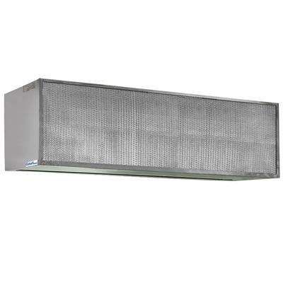 Curtron S-IBD-72-2 72" Insect Control Air Curtain for Commercial Back Door - 1 Speed, Aluminum