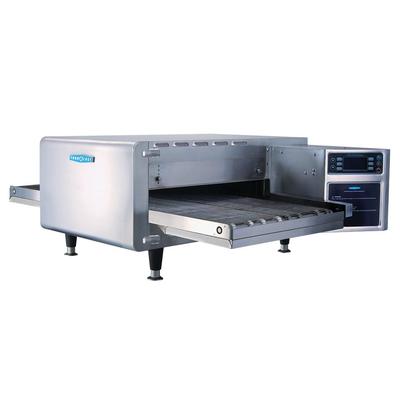 TurboChef HHC2020 VNTLS-SP 48" Electric Countertop Ventless Conveyor Oven - 208-240v/3ph, Split Belt, 20" Cook Chamber, Stainless Steel